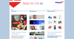 Desktop Screenshot of gasesforlife.de
